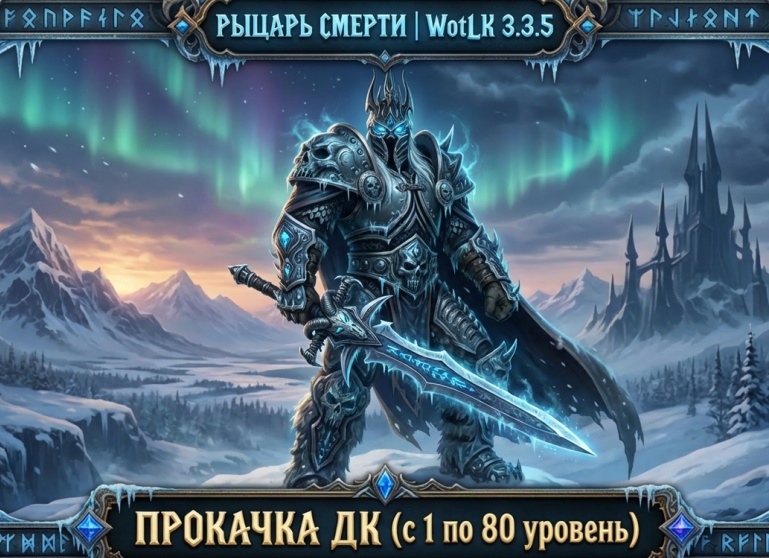 Гайд по экипировки дк танка WOTLK 3.3.5 пве от нуля до ЦЛК