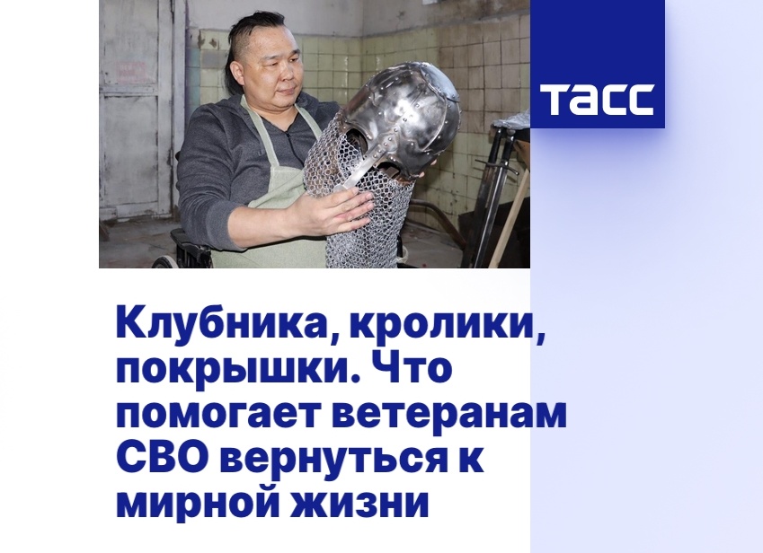 Клубника, кролики, покрышки. Что помогает ветеранам СВО вернуться к мирной жизни